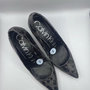 Calvin Klein Women's Black Heels